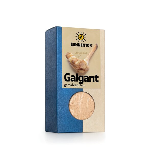 Galgant gemahlen bio 35 g, Packung