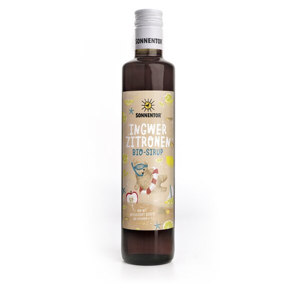 Ingwer-Zitronen Sirup bio 500 ml
