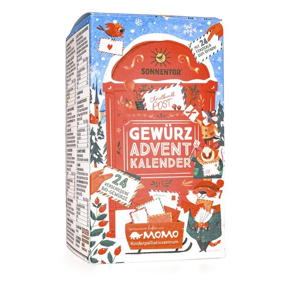 Gewürz Adventkalender Edition 2025 bio 118 g, Packung