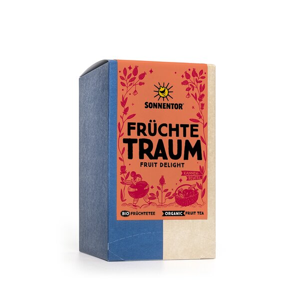 Früchtetraum Tee bio 64 g, Kannenbeutel