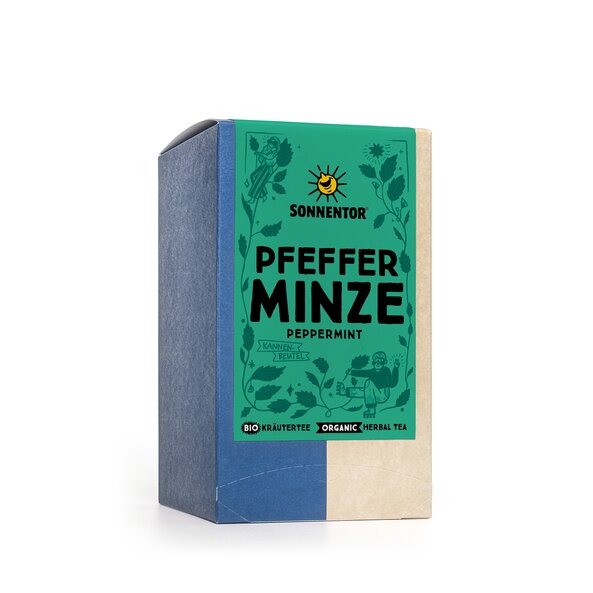 Pfefferminze Tee bio 38 g, Kannenbeutel