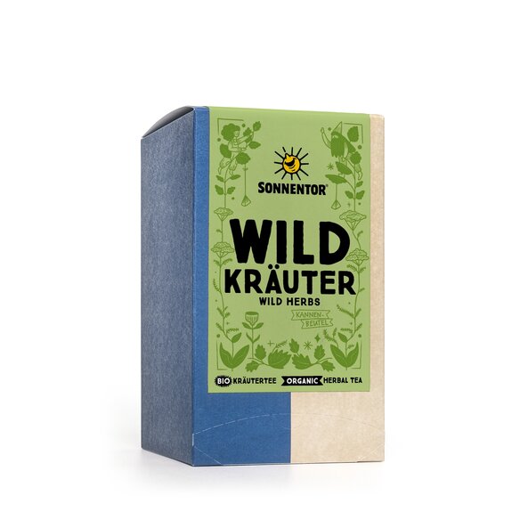 Wildkräuter Tee bio 44 g, Kannenbeutel