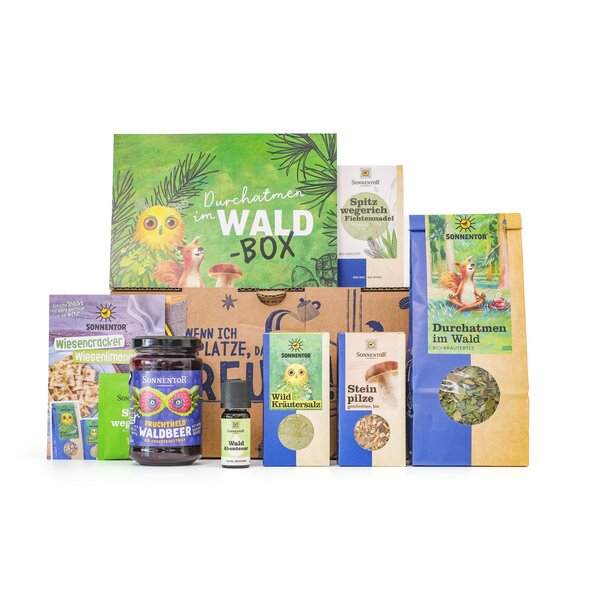 Durchatmen im Wald 2025 Themenbox bio